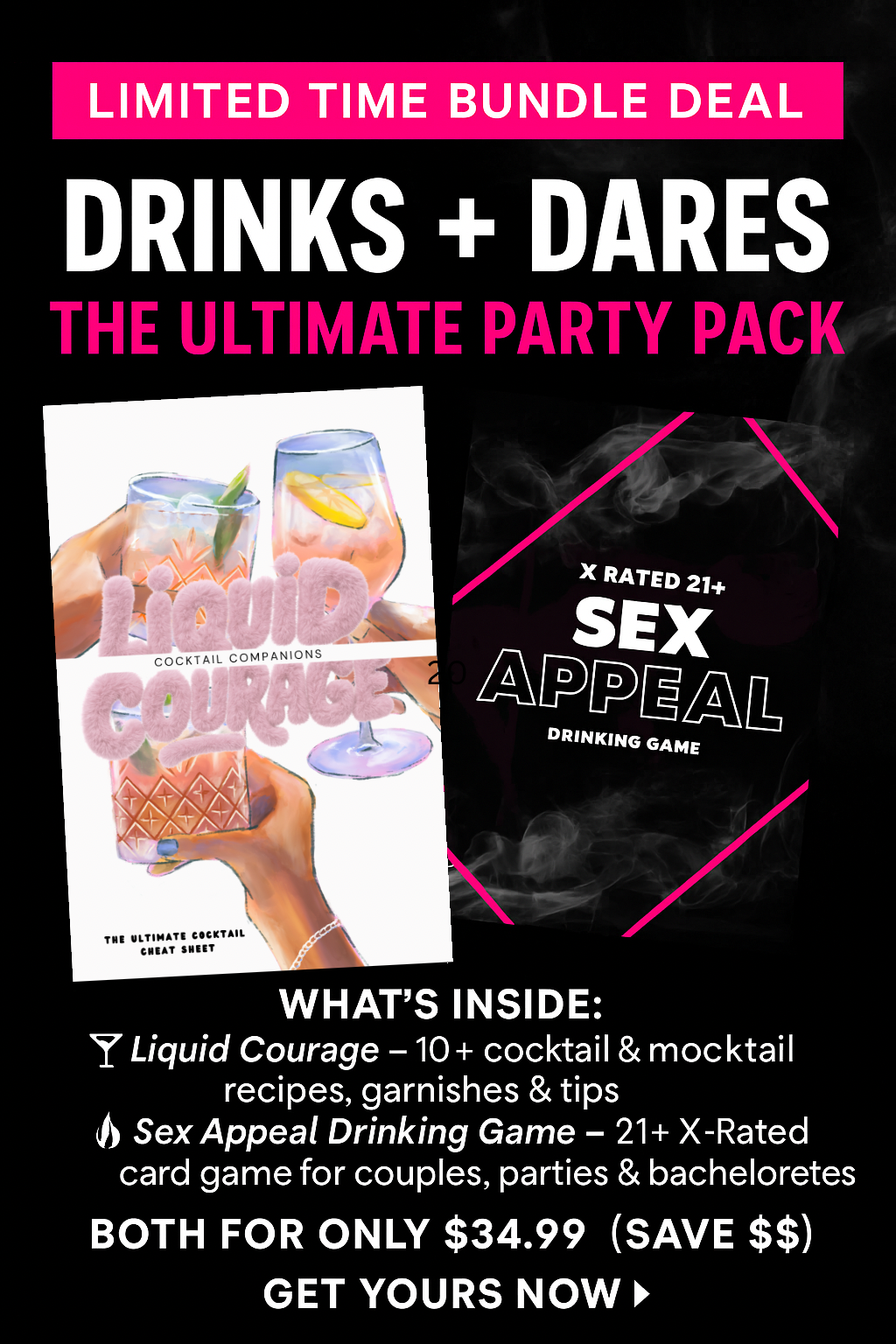 Party Bundle! Cards + Cocktail E-Book