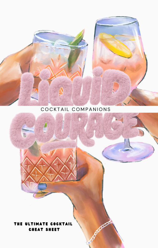Liquid Courage recipes Cheat Sheet (Digital) - Meesh Sublime